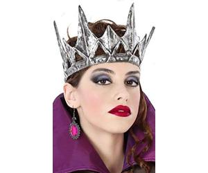 Couronne Médiévale Latex Argent