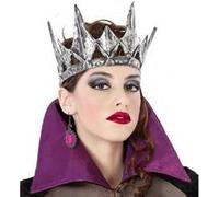 Couronne Médiévale Latex Argent G