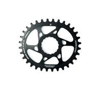 COURONNE OVALE GECKO TRACK CANNONDALE LEONARDI RACING 32D NOIR 6 OFFSET VTT