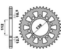 Couronne PBR acier C45 standard 4384 - 520