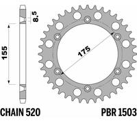 Couronne PBR alu standard - 520 48 dents