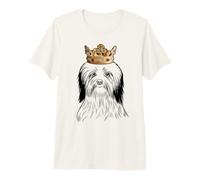 Couronne Portant Un Chien Havanais T-Shirt Haut de Gamme