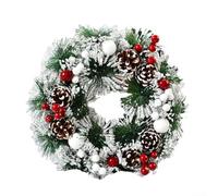 Couronne pour déco Sapin Artificiel 32cm Vert Couronne pour déco(C)