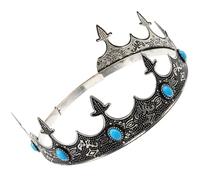 Couronne pour Hommes Rétro en Métal, Accessoire Costume Roi | Style Vintage, Finition Résistante à Casse, pour Cosplay et Photo, Anniversaire ou Scène Royale