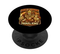 Couronne Primal King Gorilla Punch The Monkey Ape PopSockets PopGrip Adhésif