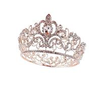 Couronne Princesse 1 accessoire de cheveux : couronne de mariée ornée de strass, bandeau for soirée dansante ou anniversaire.(Color3)