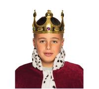 Couronne Roi Enfant Doré