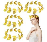 couronne roi enfant couronne gateau adulte couronne,Golden Laurel Wreath, 4 Pieces Greek Headband with Golden Leaves, Roman Head Wreath, Gold Leaf Crown Roman Leaf Headband, Bridal Headband