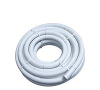 Couronne Rouleau 10M Tuyau PVC Blanc Pression Souple à coller Ø 63mm diamètre/Bassins et Piscines
