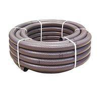 Couronne Rouleau 15M Tuyau Gris PVC Pression NF Souple Semi Rigide à coller Ø 50mm diamètre/Bassins et Piscines