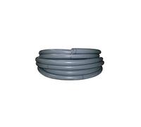 Couronne Rouleau 50M Tuyau PVC Gris Pression Souple à coller Ø 40mm diamètre/Bassins et Piscines