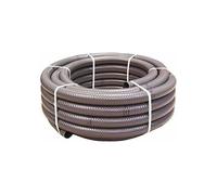 Couronne Rouleau 5M Tuyau Gris PVC Pression Souple à coller Ø 50mm diamètre / Piscine