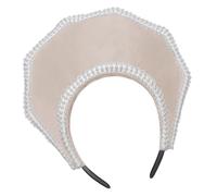 Couronne royale élisabéthaine avec décor de perles | Détail de perles artificielles pour les représentations théâtrales et les vêtements de fête d ' Halloween,