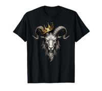 Couronne Royale majestueuse du Roi des chèvres de Montagne T-Shirt