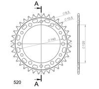 Couronne S Ac P520 - Z36 Honda Cbr Ra Abs 300 14>17 54.1033736