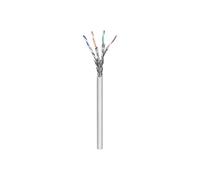 Couronne S/FTP, 4 paires, câble Cat. 6 à cuivre 100 m PIMF Flexible Gris