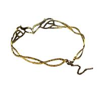 Couronne Serre-tête de costume d'elfe avec oreilles et couronne multicolore(Brown)