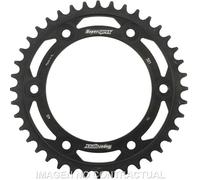 Supersprox Steel Honda 520x40 Rfe301x40blk Rear Sprocket Argenté 40t