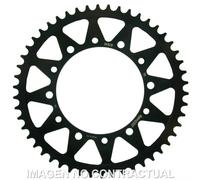 Supersprox Steel Honda 520x50 Rfe2453x50blk Rear Sprocket Argenté 50t