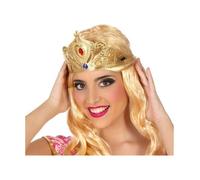 Couronne tissu doré Princesse