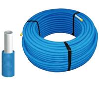 Couronne tube multicouche MULTILAYER PIPE gaine bleu 100 m 20x2 COMISA 87.80.320