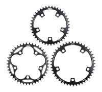 Couronnes Cyclisme Plateau de vélo de route pliant, étoile large et étroite, 5 boulons, étoile avant for vélo pliant, 110 130 BCD 36T 38T 40T 42T 46T 50T Mono Plateau Vtt ( Color : 48T , Size : 130BCD