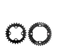 Couronnes Cyclisme VTT 64/104BCD Double Plateau 2 * 10/11 Vitesses Anneau de chaîne de vélo 26T 28T 36T 38T VTT pédalier VTT(38T AL for 24-38T)