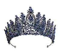 Couronnes de mariage en cristal for reines, princesse, grands diadèmes mariée, concours beauté, bijoux cheveux, coiffure Pour Une Soirée