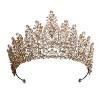 Couronnes de mariage en cristal for reines, princesse, grands diadèmes mariée, concours beauté, bijoux cheveux, coiffure Pour Une Soirée