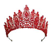 Couronnes de mariage en cristal for reines, princesse, grands diadèmes mariée, concours beauté, bijoux cheveux, coiffure Pour Une Soirée