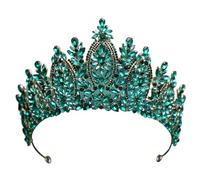 Couronnes de mariage en cristal for reines, princesse, grands diadèmes mariée, concours beauté, bijoux cheveux, coiffure Pour Une Soirée
