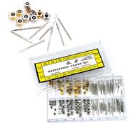 Couronnes de montre, extension de tige de montre + accessoires de couronnes, Kit d'outils de remplacement de réparation avec boîte d'extension de montre NH34 NH35 NH36 1 box