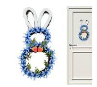 Couronnes de printemps - Décoration murale en osier | Couronne artificielle, pour la décoration printemps/été de Pâques, Salon Chambre Entrée Cheminée Fête de mariage