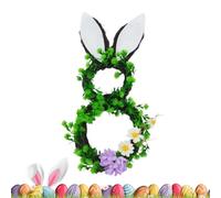 Couronnes de printemps - Décoration murale en osier | Couronne artificielle, pour la décoration printemps/été de Pâques, Salon Chambre Entrée Cheminée Fête de mariage