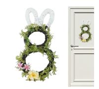 Couronnes de printemps - Décoration murale en osier | Couronne artificielle, pour la décoration printemps/été de Pâques, Salon Chambre Entrée Cheminée Fête de mariage