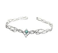 Couronnes elfiques portables - Taille réglable - Design élégant pour fêtes costumées et fonctions professionnelles - Taille réglable, One Size, Comme décrit, Comme décrit.