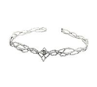 Couronnes elfiques pratiques, matériaux en alliage robustes, accessoire portable pour les spectacles sur scène et la décoration de fête de célébration, J