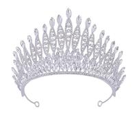 Couronnes en, accessoires pour robe de mariée, couvre-chef scintillants pour femmes, pour un usage quotidien, bijoux, couronnes de concours