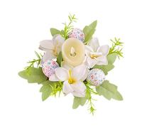 Couronnes Et Anneaux De Bougie Œuf De Pâques Robuste Couronne Florale