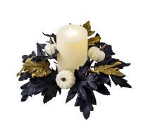 Couronnes pour bougies | Couronnes de bougies artificielles pour décorations de mariage, cheminées, centres de table