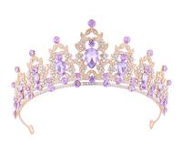 Couronnes pour femmes Tiaras cristallins pour femmes avec des accessoires de cheveux de mariée Couronne la princesse en alliage pour la fête costume costume cadeaux Couronnes pour