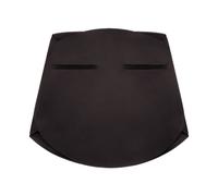 Courrèges - Circle Satin Mini Skirt - Femme - Jupes - Noir - Taille: 38 FR