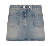 Courrèges - Mini-jupe en jean signature - Femme - Jupes - Bleu - Taille: 38 FR