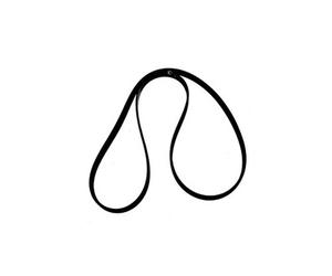 Courroie 1180J5 Lave-linge 55X4178, VEDETTE, THOMSON, OCEAN, FAGOR, SANGIORGIO, SAUTER, SIEMENS - 81460