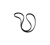 Courroie 1228j5 lave-linge 55x3417 blomberg, brandt, fagor, cylinda, privileg, mabe, siemens, fust novamatic, frigor, quelle, helkama, sangiorgio,