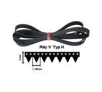 Courroie 1970 h7 whirlpool 481235818155