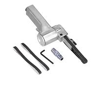 Courroie à air ponder pneumatique professionnel à angle réglable Machine de broyage de polisge pour bois en métal matériau en acier en alliage en plastique 10x330 mm ceinture (Style japonais)