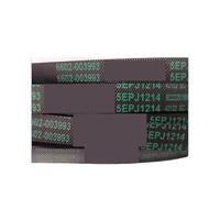 Courroie Compatible Avec Les Machines À Laver À Tambour 1270 J5 6602-001497 6602-003993 5EPJ1214 (accessoires)(5EPJ1214)