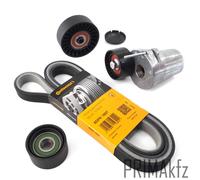 Courroie Conti + Tendeur de Courroie Rôle pour BMW 1er E81 E87 3er E90 E91 E92