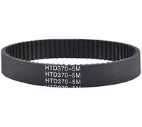 Courroie Courroie HTD 5M, pas de 5 mm, largeur 15 mm, courroies d'entraînement fermées en caoutchouc, périmètre 180-250 mm Durable et résistante à l'usure (longueur : longueur 220 mm, largeur : 5 m-15